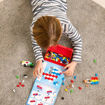 Picture of PLUS PLUS ACTIVITY PAD PUZZLE BY NUMBER - TRANSPORTATION